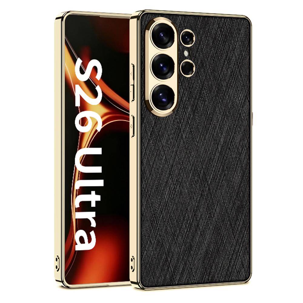 GKK For Samsung Galaxy S26 Ultra Case Electroplated PC + PU + TPU Phone Back Cover