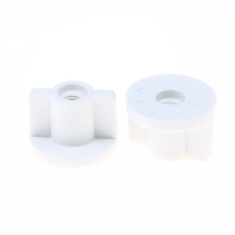 Fixed Replacement Rear Nut White 2.5Cm 6Mm Fixed Replacement For 6Mm Screws Toilet Lid Bottom High Quality