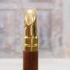Brass Walking Stick Anchor Cane Gift for Grandfather Father Aluminium Sailor Cane Art Deco Style