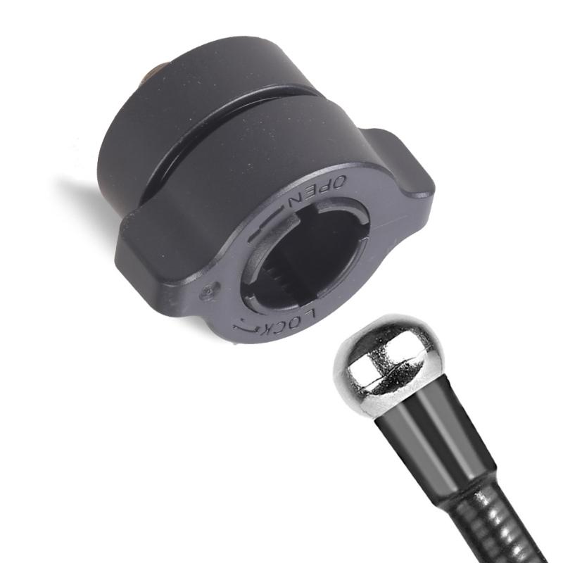 Univerzální držák s 17mm kuličkou na 3/8" šroub Tripodový adaptér pro fotoaparáty a držáky telefonů