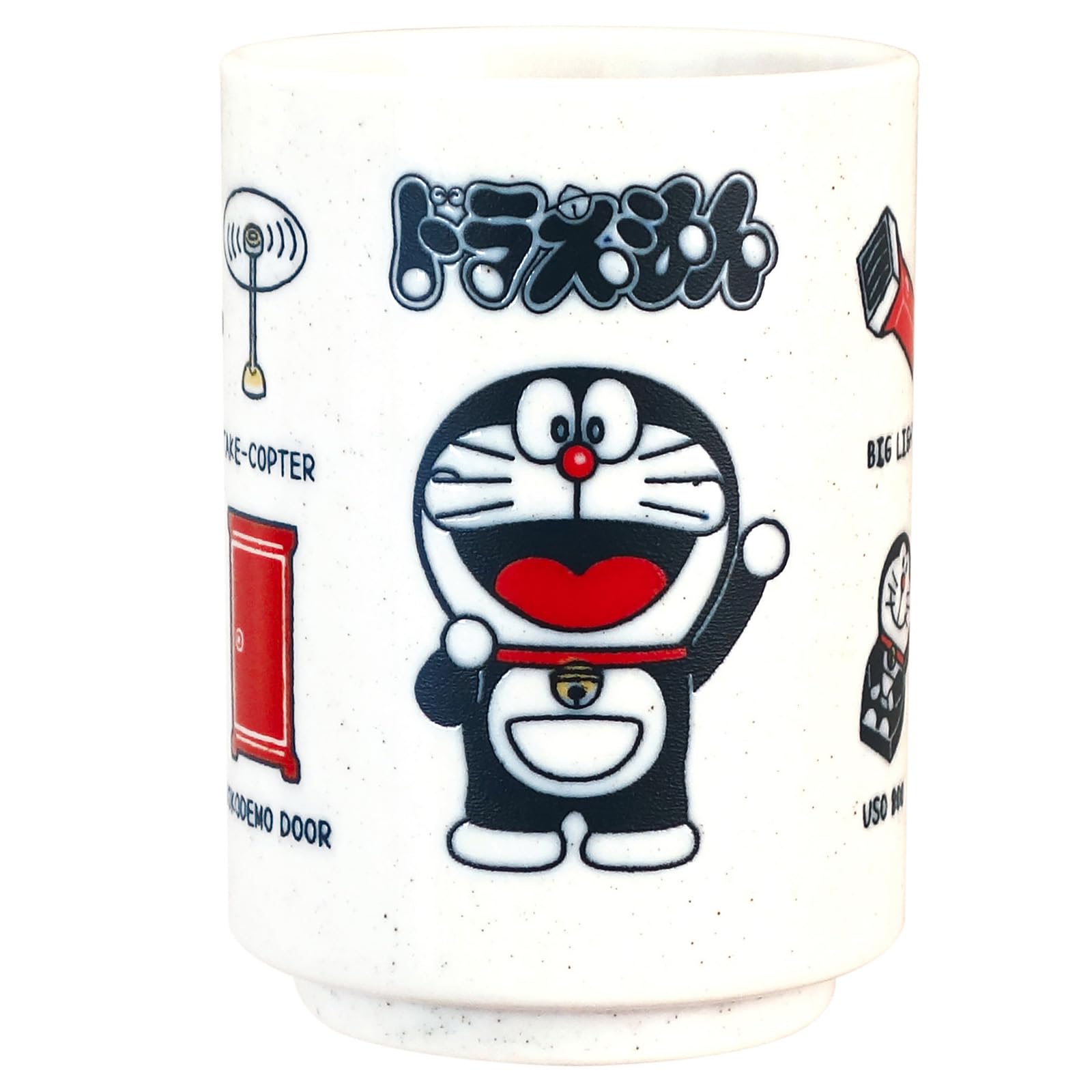 Microwave and Dishwasher Secret Made in 009195  Doraemon  Teacup, Approx. 270ml, Safe, Tableware, Gadget, Japan, белый