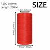 0.8mm Walking Horse Wax Line Thickness Hand Stitching Thread Flat Waxed Thread  Leather Craft