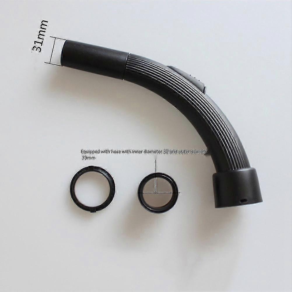 Universal Vacuum Cleaner Hose End Bend Bent Handle Tube Wand Set 32mm