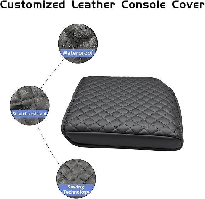 Elevated Armrest Box Pad for Ford F150 (2021-2023) - Interior Storage and Repair Solution