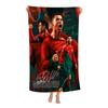 C-Cristiano R-Ronaldo CR7 Toalla de Baño Microfibra Suave Absorbente de Agua Transpirable Para Niña Niños Decorativa Dibujos Animados Toalla de Playa