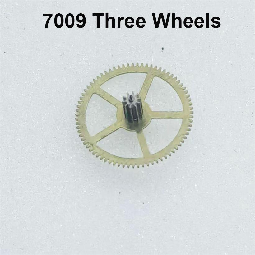 Watch movement accessories suitable for 7009 mechanical movement three wheels 7009 movement repair parts