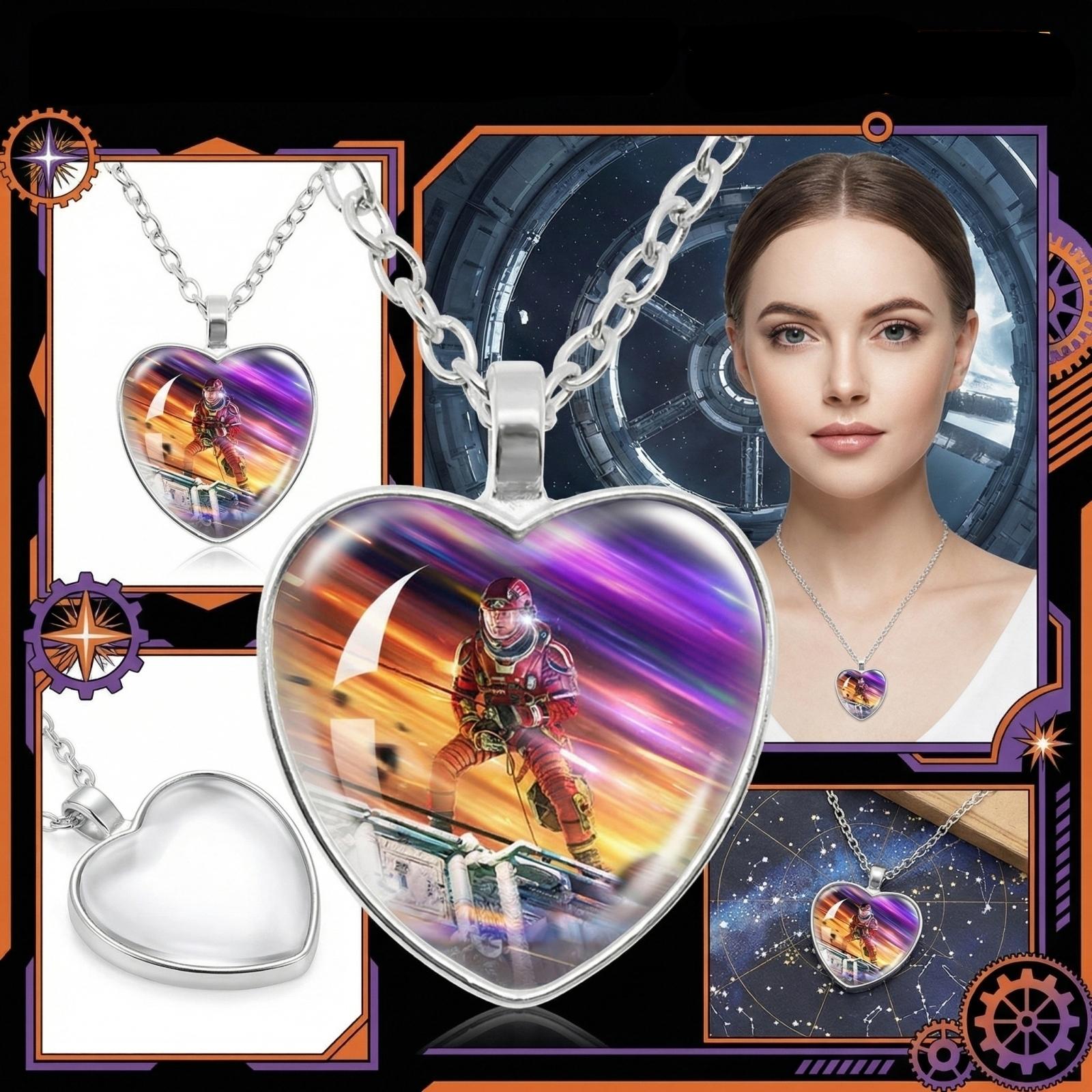 

Rescue Plan Love Pendant Time Gemstone Necklace Jewelry One Size