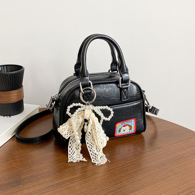 Sommer tragbare Denim kleine Tasche Damen neue Mode Umhängetasche hochwertig tragbare Bowlingtasche