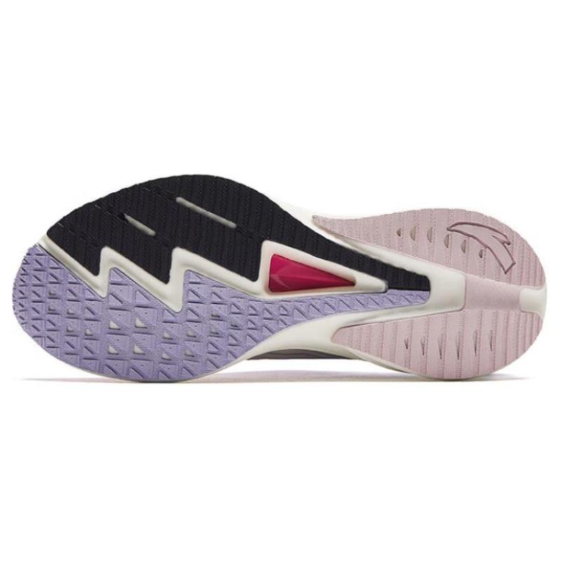 Anta Wear Resistant And Lightweight Low Top Running Shoes Women's Purple Pink Sneakers 122425585-3