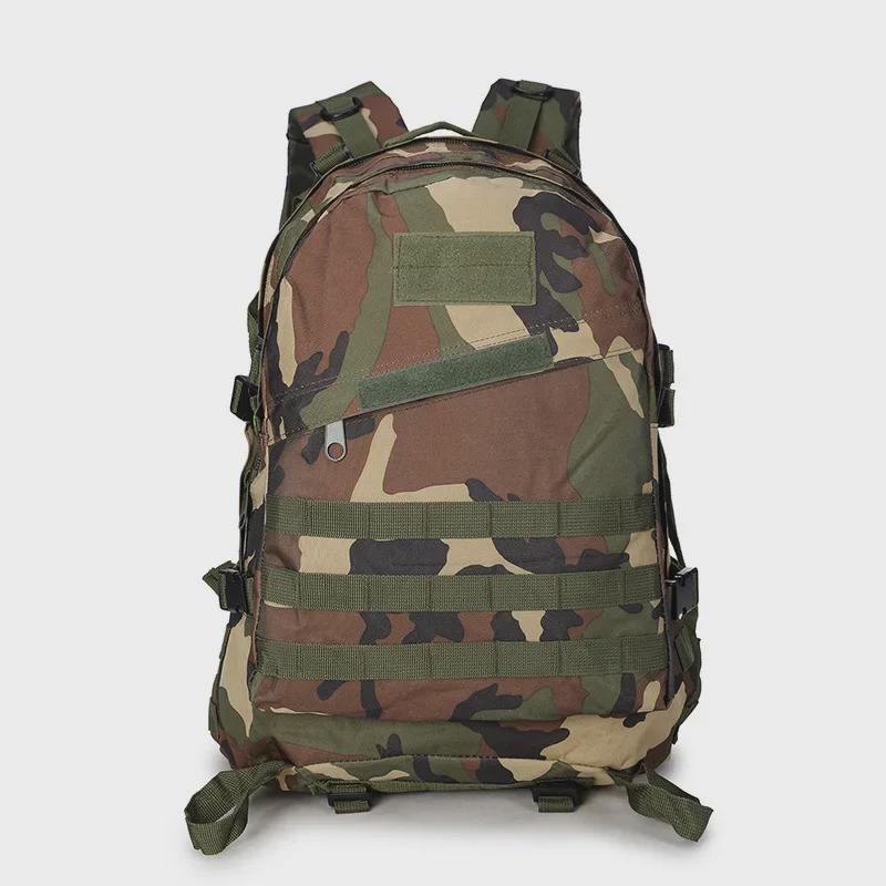 3D Outdoor Waterproof Camouflage Tactical Backpack - Large Capacity Sports Bag for Men and Women