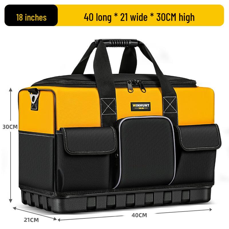Oujian 18-inch Electrician s Durable Tool Bag