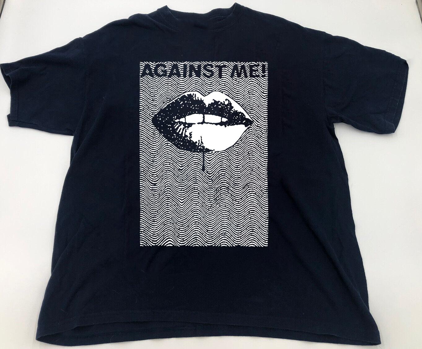 Against Me Band Concert Tour Gift For Fan All Size S to 5XL T-shirt S4215 S разноцветный