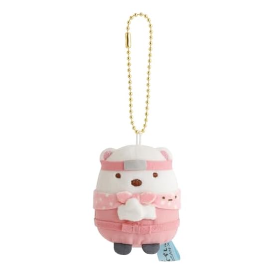MV74701 Sumikko Gurashi "Ninja" Nin-Nin! Hanging Plush Toy Shirokuma