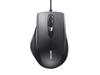 Buffalo BSMRU050BK Wired 3-Button IR Optical Mouse, Black