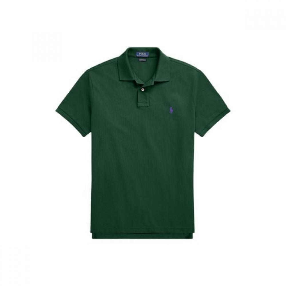 Polo Ralph Lauren Mens Custom Slim Fit Mesh Polo Shirts  Mnpokni1n820334300 