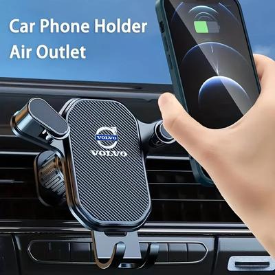 Car Air Vent Phone Mount Universal Shockproof GPS Clip Smartphone Stand For Volvo XC90 XC60 V50 S60 V70 V60 V40 S90 Olestar AWD