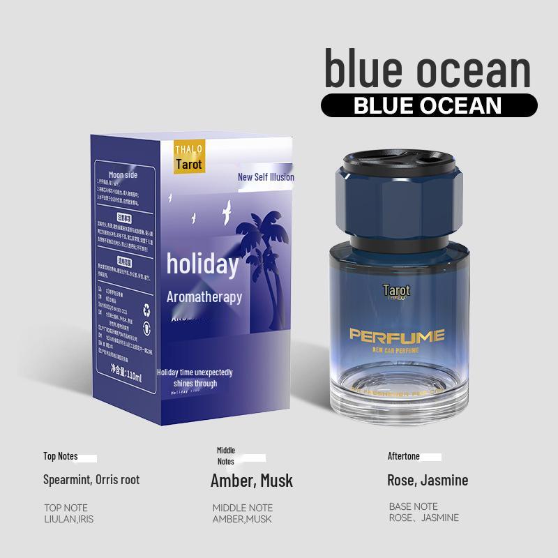 2024 Luxury Car Perfume & Indoor Fragrance Glass Ornament - Odor Eliminator & Aromatherapy