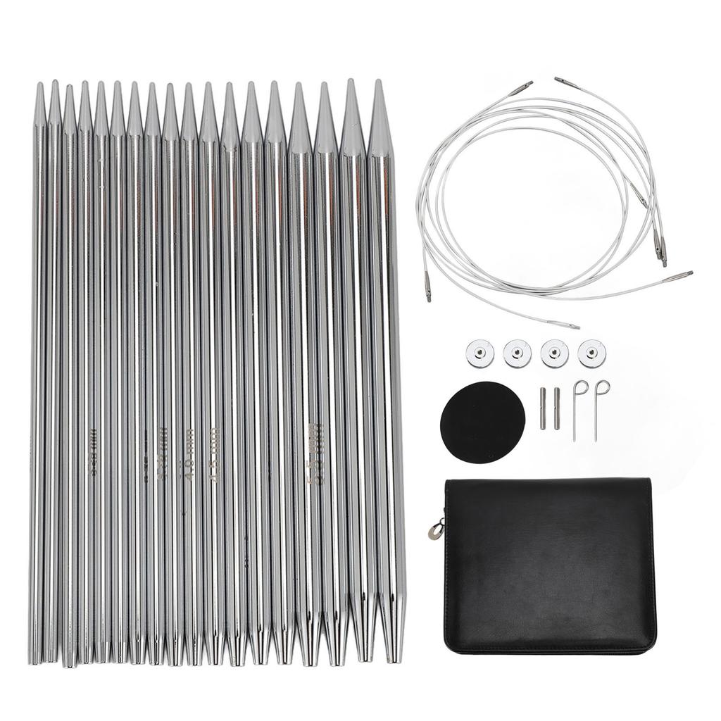 Interchangeable Circular Knitting Needles Set 3.0mm To 6.0mm Multifunctional Sewing Needles for