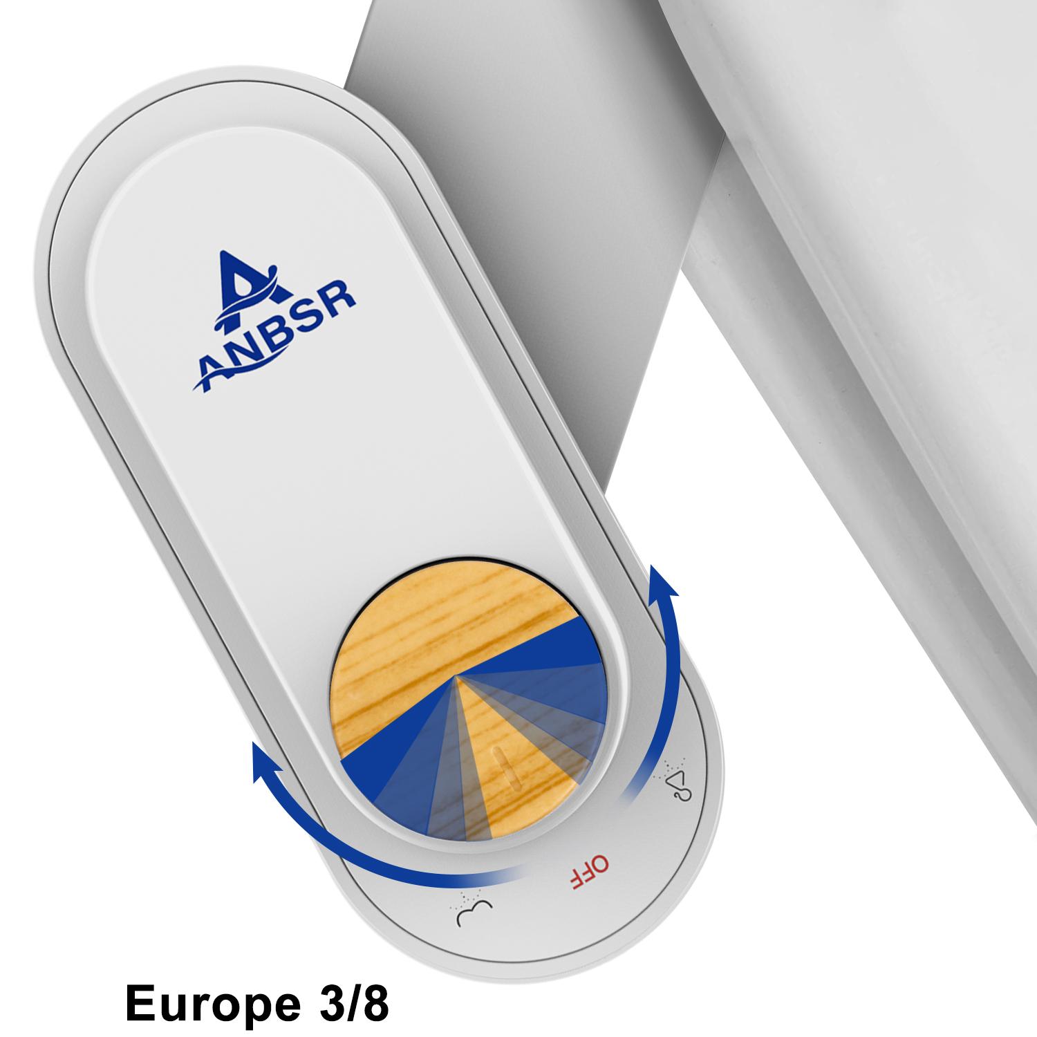 

Fresh Water Non-Electric Bidet Attachment for Toilet Seat, Adjustable Water Pressure, Rear Wash A008 Europe 3 8