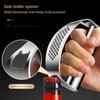 Upgraded Stainless Steel Garlic Press Squeezer Manual Garlic Ginger Rocker Crusher Garlic Cutting Mince Tools Kitchen Gadgets