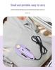 Portable Folding Electric Garment Steamer: Compact Handheld Iron for Home & Travel