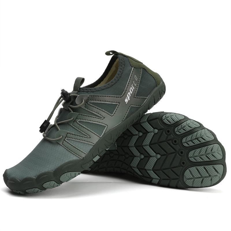 

Water Shoes for Women Men Barefoot Quick-Dry Aqua Sports Beach River Hiking Athletic Swim Surf Multi functional Sports Shoes 36 зелений