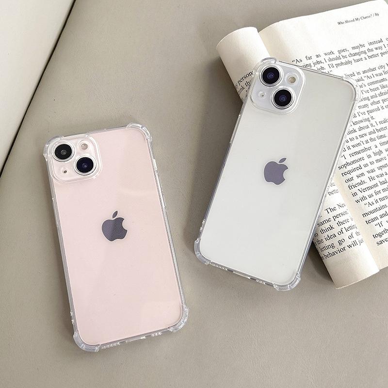 Soft Shockproof Transparent Phone Case For iPhone 17 16 15 14 13 12 11 Pro Max 7 8 Plus XS X XR Mini SE Clear Bumper Back Cover