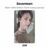 Seventeen RIGHT HERE WORLD TOUR Trading Card Set Official Photocard