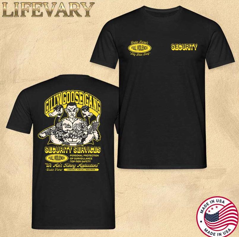 Gilly Goose Gang by Dustin Poirier TShirt – Vintage MMA Fighter Merch Graphic Unisex T-Shirt M