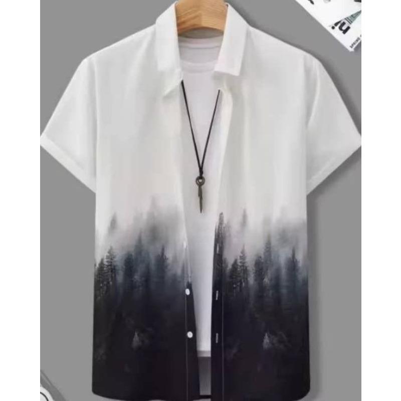 Support multi-platform sports 3D printing shirt casual breathable quick drying casual vacation