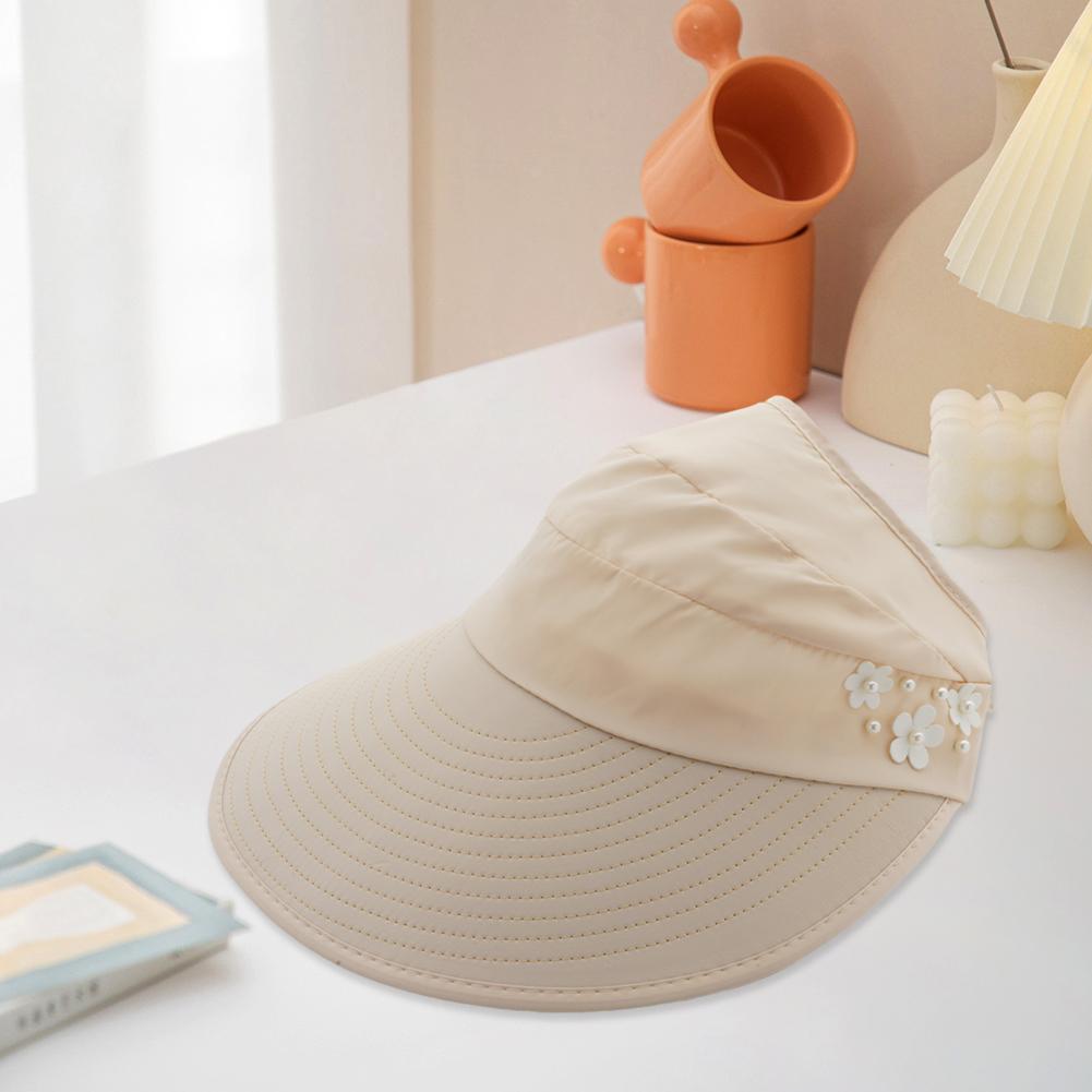 Women's Korean Style Fisherman Hat Foldable Sun Visor Cap for Outdoor Sports UV Protection Casual Bucket Hat Summer Sun Hat