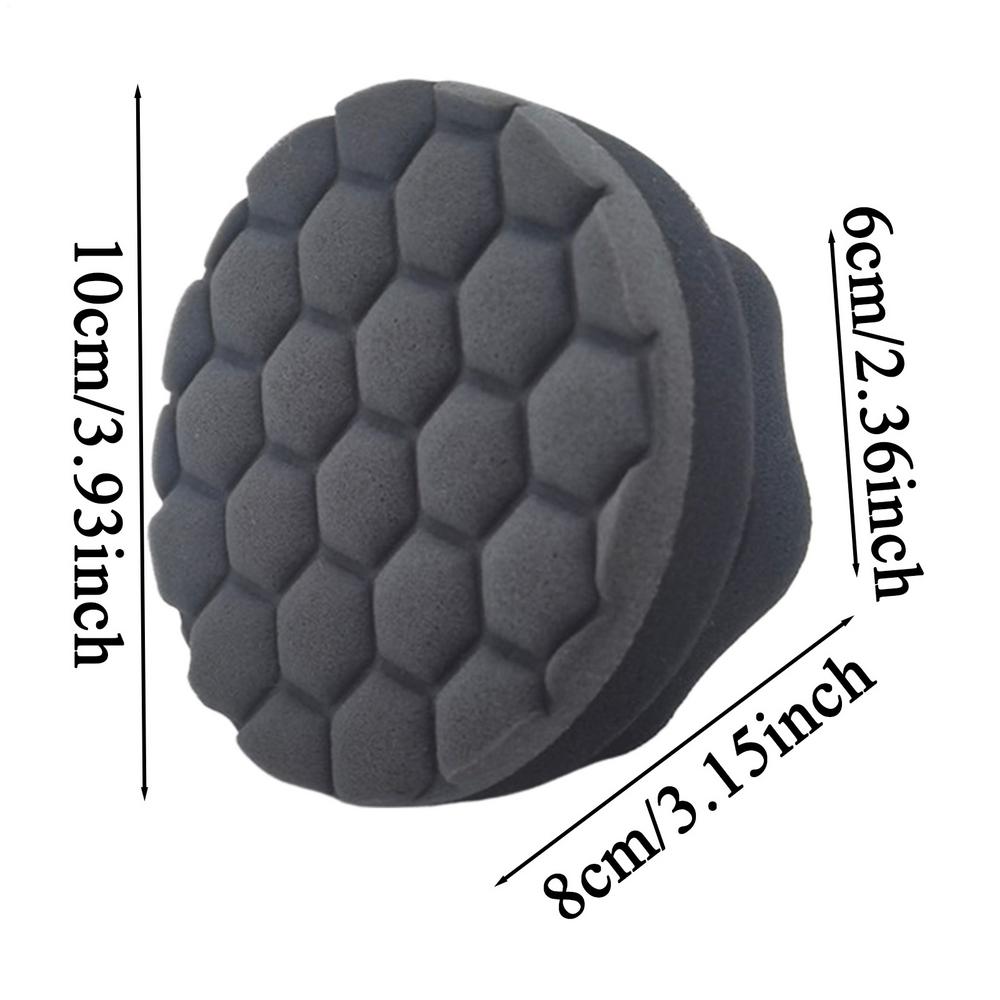 Car Tire Shine Applicator Polishing Waxing Brush Sponge Tire Applicator Pads For Polishing Detailing Interior Rim RV Auto Trim
