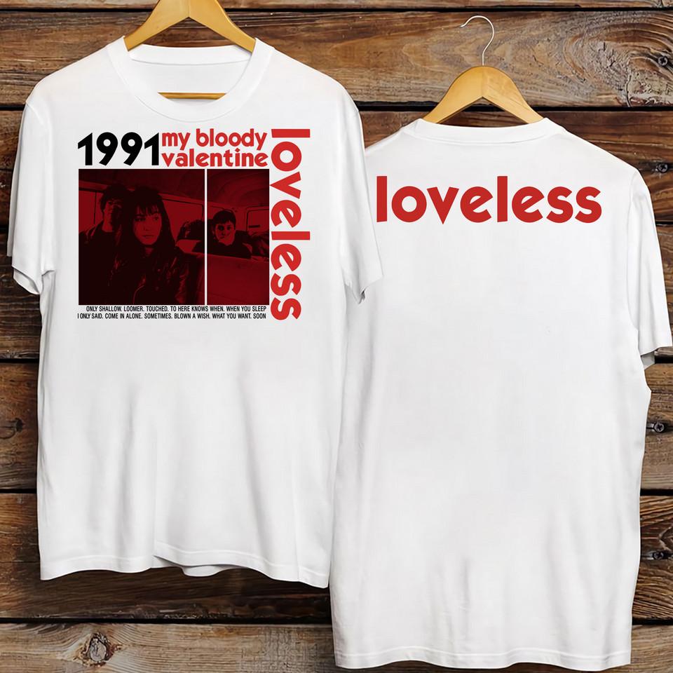 1991 Loveless My Bloody Valentine T-shirt, 90s Loveless My Bloody Graphic shirt Unisex T-Shirt S