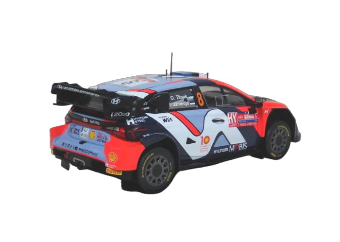IXO 1/18 Scale Hyundai I20 N Rally1 2024 Rally Chile #8 O. Tänak Complete Model with Sponsor Logos
