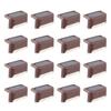 Solar Powered Outdoor Deck Lights Waterproof Step Stair Lights with Durable Plastic Housing for Garden Patio Pathway Fence Lighting