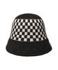 Seullipiseullib Chessboard Charcoal Bucket Hat