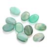 2-10pcs/lot Natural Stone Oval Cabochon Agate Malachite Opal Turquoise Loose Beads Cabochon For DIY Charm Necklace Earrings Gift