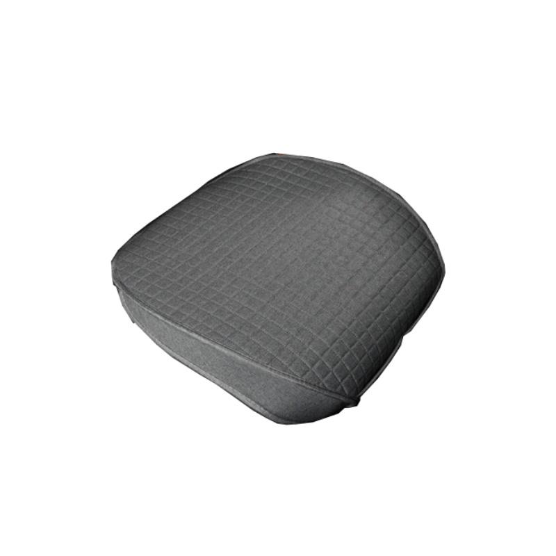 Car Seat Covers Universal Flax Front Rear Breathable Linen Cushion Anti Slip Auto Seat Protector Mat Pad Four Seasons