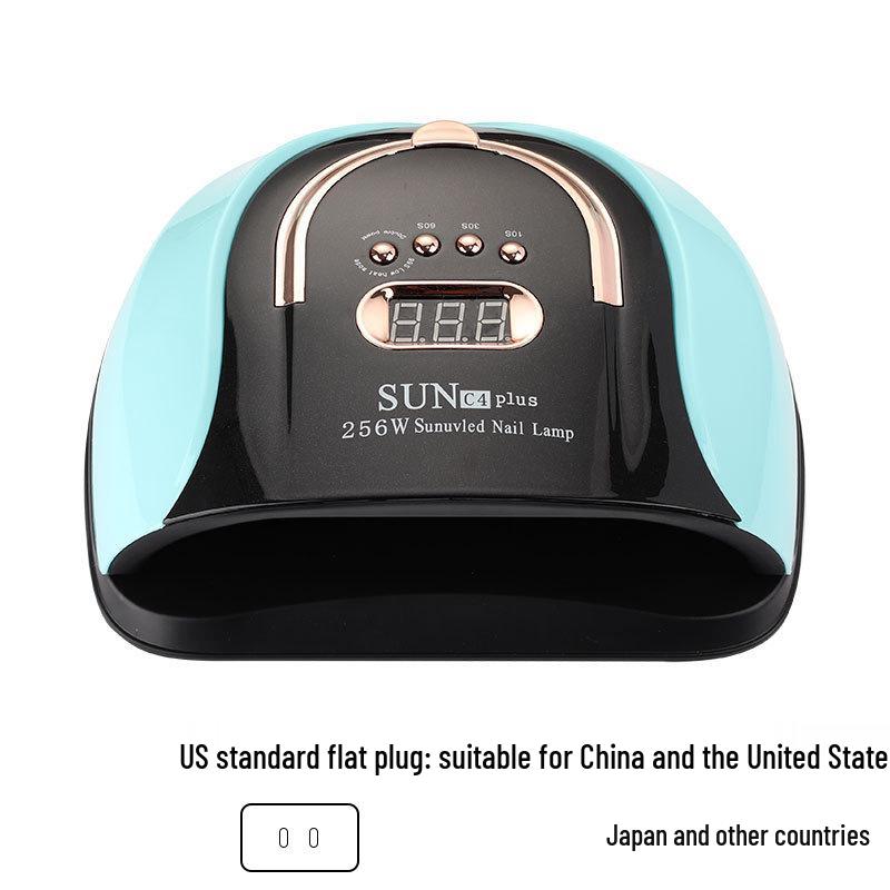 Lâmpada LED de Fototerapia e Cura UV de Alta Potência 256W Secador de Unhas