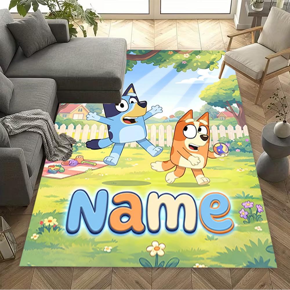 Halloween Trick Treat Customize Text Floor Mat Perfect for Game Room Outdoor Bedrooms Entryway Anti-slip Rug Office Home Decor