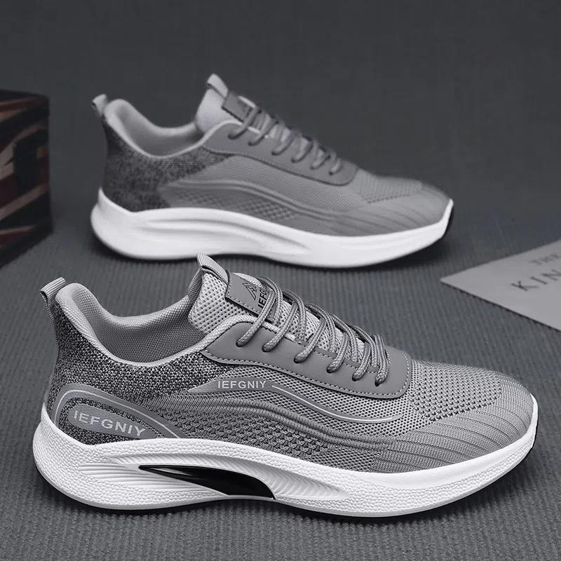 Fashion Fashion Men Sneakers Mesh Casual Shoes Lac-up Lightweight Vulcanize Walking Sneakers Suitable For Running Exercise Healthy Livin
