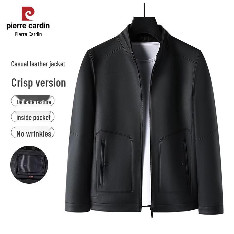Pierre Cardin Men s Stand-Collar Business Casual Jacket XL