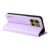 For Motorola Moto G86 5G/G86 Power 5G Phone Cases YIKATU Magnetic Closure PU Leather Mobile Cover -  Light Purple