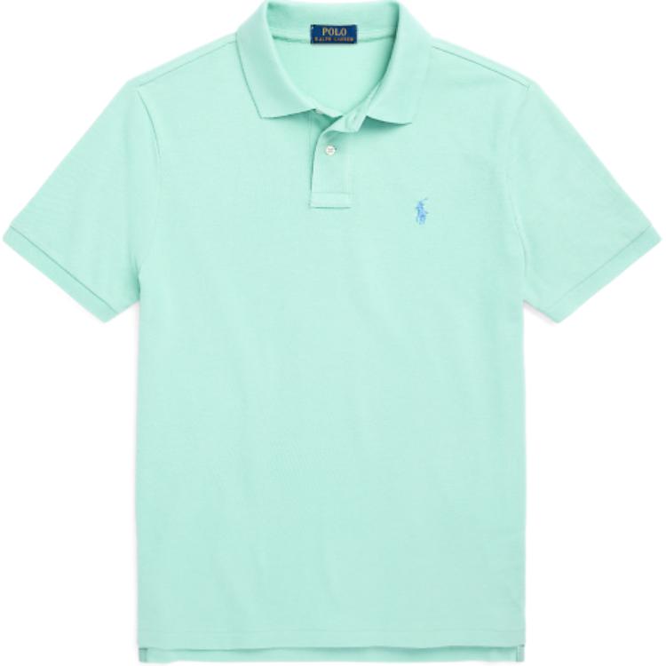 

Polo Ralph Lauren Рубашка поло мужская приталенного кроя с коротким рукавом топы мятно-зеленый MNPOKNI1N822807-300 S