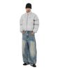 Openyard(Oy) Vertical Panel Puffer Jacket - Light Gray