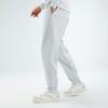 Anta Solid Color Mid Waist Loose Fit Cuffed Knit Sports Pants Men Bottoms Gray 952337305-1