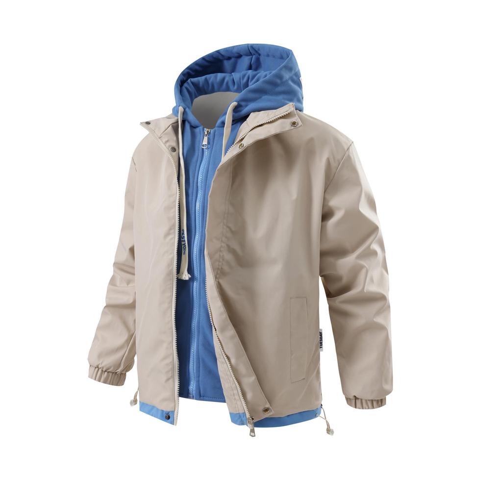 Plus Size European American Hooded Men's Ultrasonic Down Cotton Vest Jacket