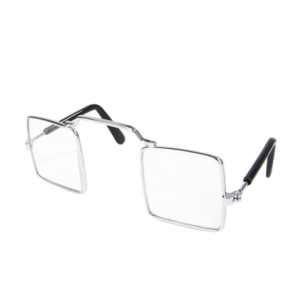 Creative new products, new pet accessories, cat photo funny props, personalized glasses, puppy decorations translucent white