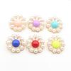 High end 2-piece 35mm pearl alloy DIY sweater with foot buttons, jacket, coat, clothing sewing accessories