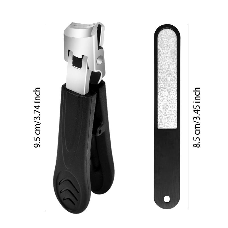Nail Clipper Set, Ultra Sharp Nail Clippers for Men, Women, Adults Toenail Fingernail Clippers, Stainless Steel Nail Cutter